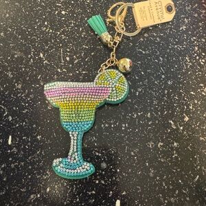 Cocktail Keychain Charm